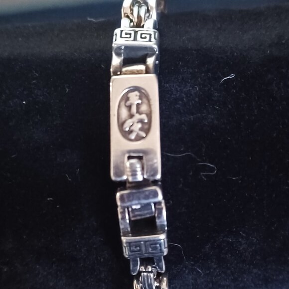 Men's or Womans Silver-tone Bracelet - Picture 4 of 6